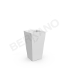 Кашпо Trapezio 70V Snow White