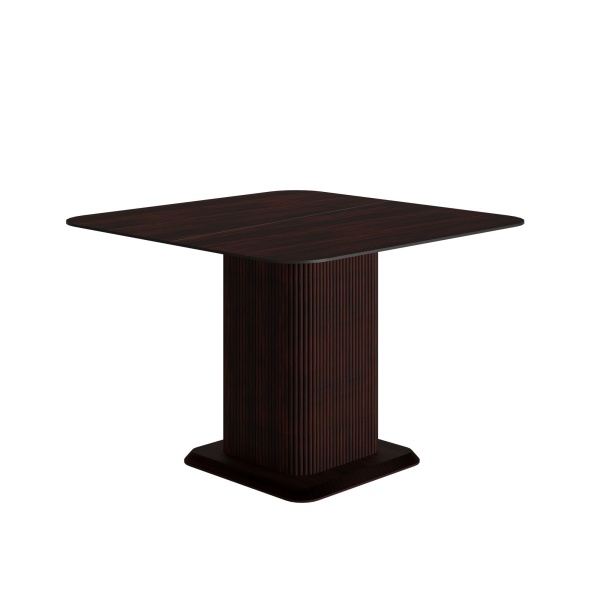 Стол Denver 110+40, квадрат раздвижной, шпон от интернет-магазина IDODOM.RU