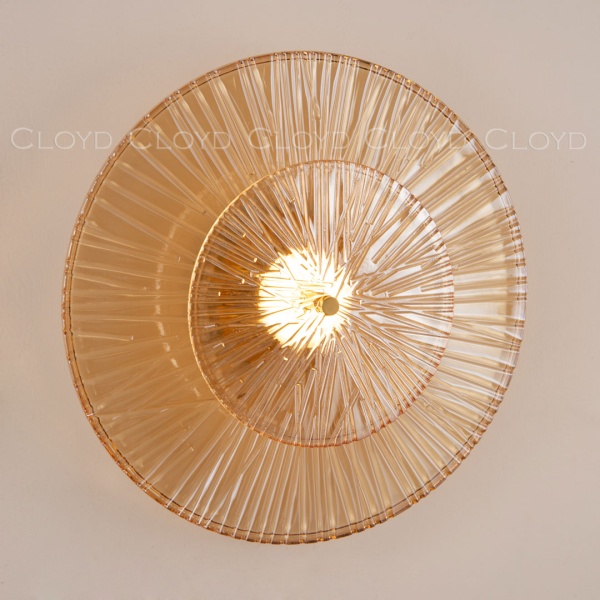 Бра Cloyd HELION-D W1 / Ø35 см - латунь (арт.20308) от интернет-магазина IDODOM.RU