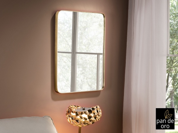 Зеркало прямоугольное Orio 61х81 золото от интернет-магазина IDODOM.RU