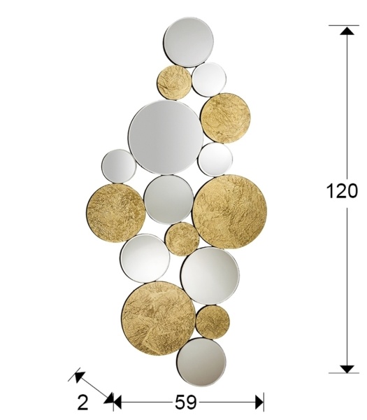 Зеркало Cirze 120x59 от интернет-магазина IDODOM.RU