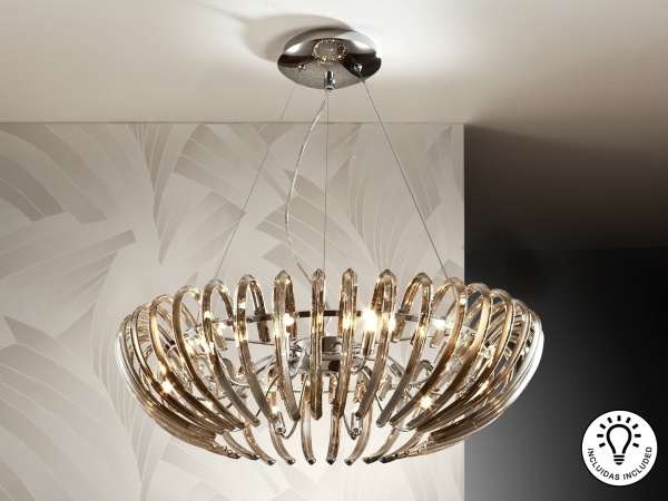 Люстра Ariadna цвета шампанского 12L от интернет-магазина IDODOM.RU