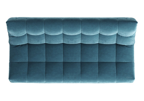 Диван ДеИтали™️ прямой 3-х местный - Эконом микровелюр