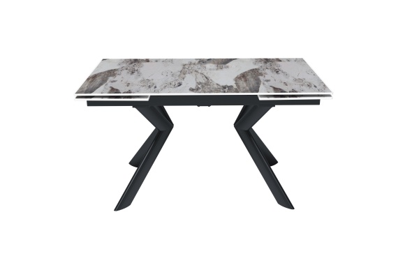 Стол раскладной Bridge (120+30+30), керамика глянцевая Pandora от интернет-магазина IDODOM.RU