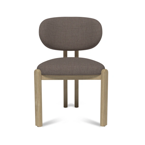 Стул Galloti, дуб светлый, рогожка wellton 297 от интернет-магазина IDODOM.RU