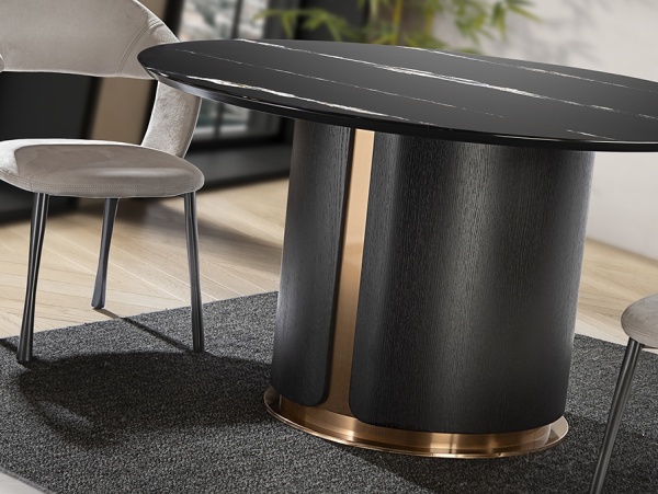 Zolo Обеденный стол темный дуб от интернет-магазина IDODOM.RU