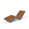 Шезлонг Quaro Seat с деревом Graphite