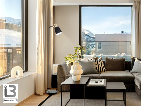 Gisela Торшер 1L черный-латунный от интернет-магазина IDODOM.RU