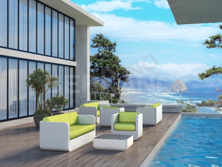 Шезлонг Grace Double Snow White от интернет-магазина IDODOM.RU