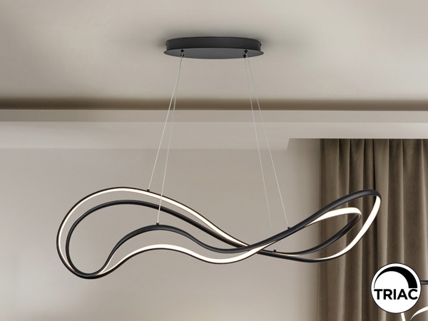 Подвесной светильник Danza черный от интернет-магазина IDODOM.RU