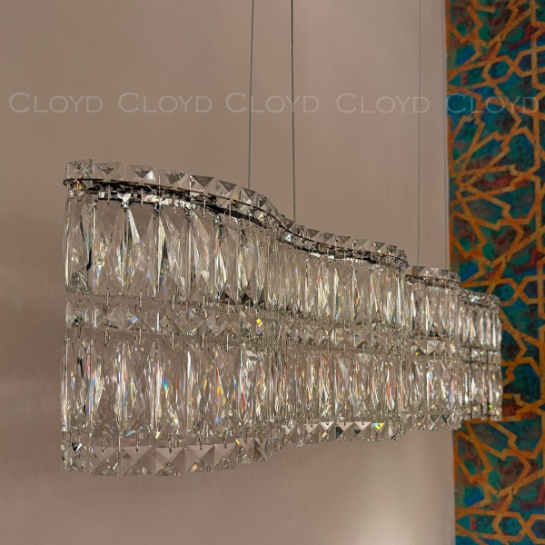 Люстра Cloyd ANTREA-B C1 / шир. 100 см - хром (арт.11629) от интернет-магазина IDODOM.RU