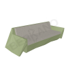 Диван Quaro с подушками Olive Green, Light grey