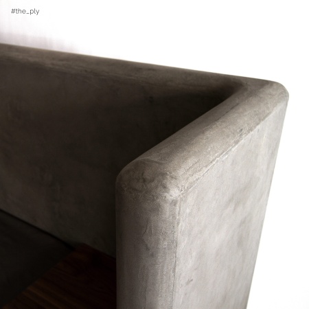 Кровать Stone_B2M с П-образным изголовьем и тумбочками от интернет-магазина IDODOM.RU