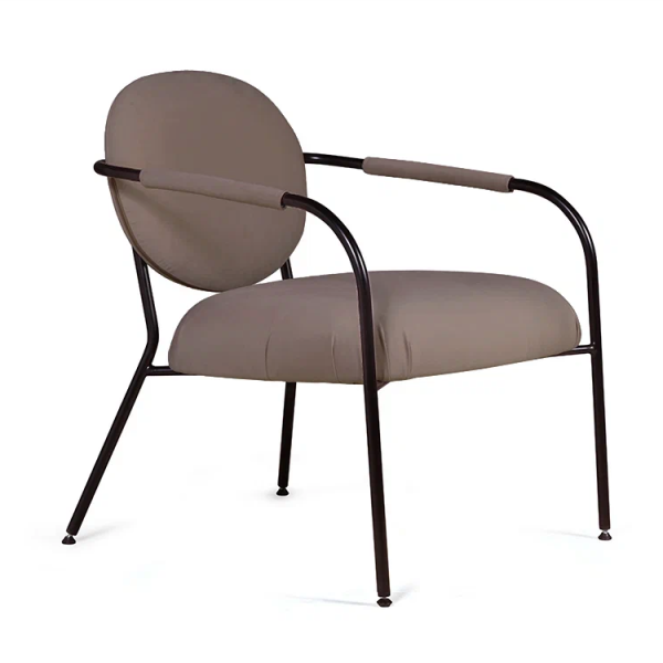 Лаунж кресло EGO, велюр коричневый от интернет-магазина IDODOM.RU