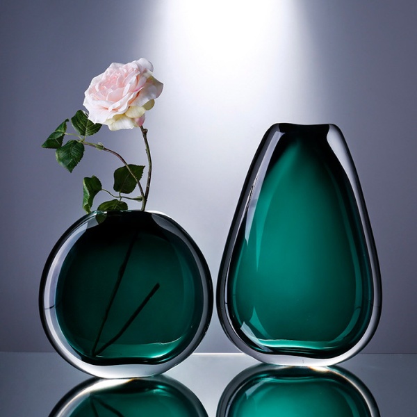 Ваза Cloyd MAZZORBO Vase / выс. 23 см - зелен. стекло (арт.50043) от интернет-магазина IDODOM.RU