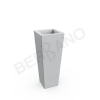 Кашпо Trapezio 100V DB White Granite