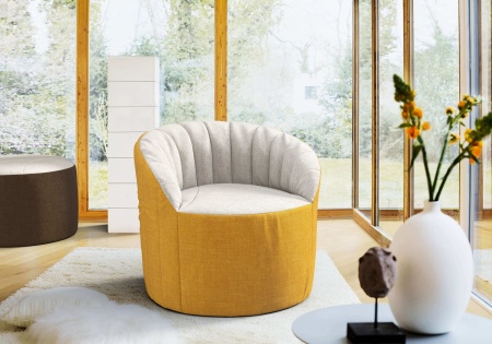 Бескаркасное кресло Шелл - Ромео микророгожка