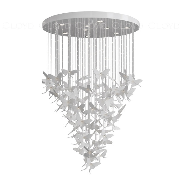 Люстра Cloyd TROPICA C9 / выс. 120 см - керамика - белый (арт.11531) от интернет-магазина IDODOM.RU