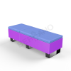Скамейка Brick 180 Deep Violet, Navy