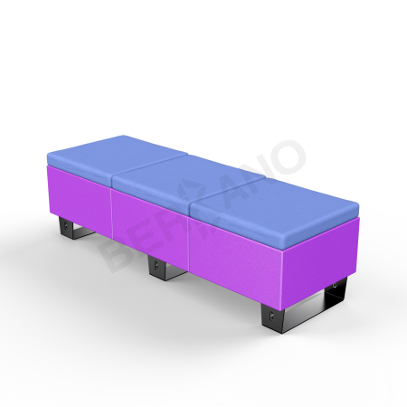 Скамейка Brick 180 Deep Violet, Navy