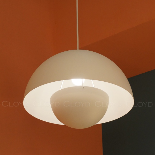 Подвесной светильник Cloyd ERMA-B P1 / Ø37 см - белый (арт.11398) от интернет-магазина IDODOM.RU