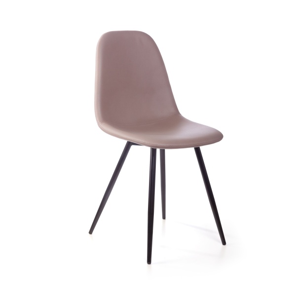 Стул Тед, нанокожа Palermo 02, бежевый от интернет-магазина IDODOM.RU