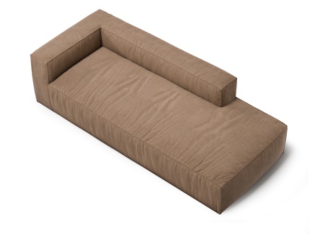 Модуль диван Фри оттоманка 113-L - Эконом микровелюр