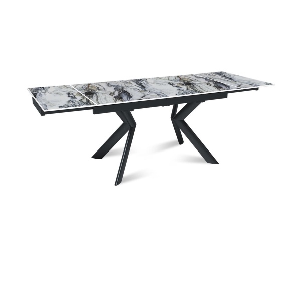 Стол раскладной Bridge (140+40+40), керамика глянцевая Cold Jade от интернет-магазина IDODOM.RU