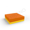 Пуф Quarter modular с подушками Yellow, Orange