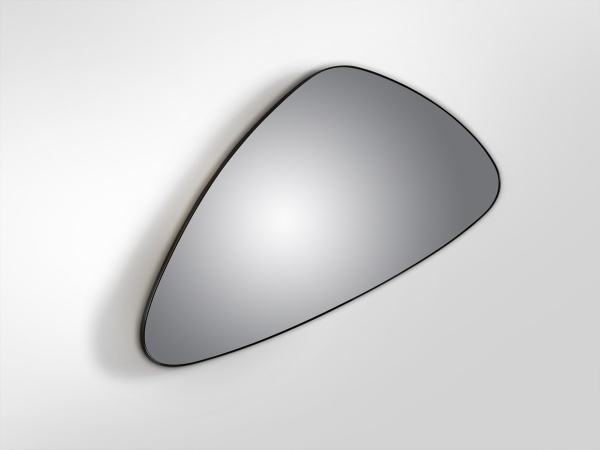 Треугольное зеркало Orio 165x85 черное от интернет-магазина IDODOM.RU