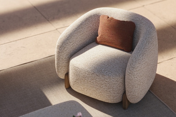 Кресло с мягкой обивкой Milos от интернет-магазина IDODOM.RU