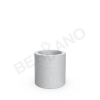 Кашпо Cilindro 50 DB White Granite