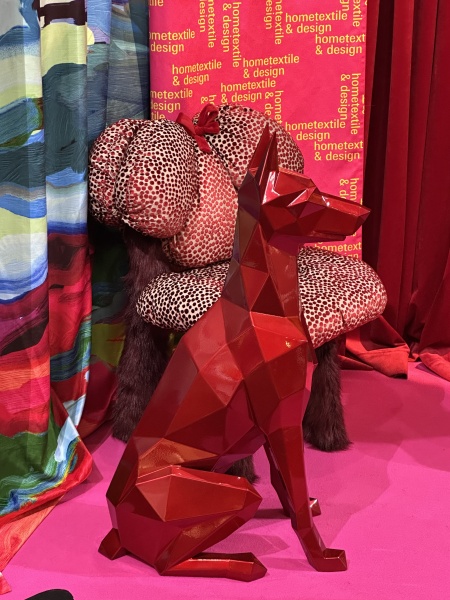 Доберман.   Финиш:Окрашивание по каталогу цветов Rall.  Цвет красный. от интернет-магазина IDODOM.RU