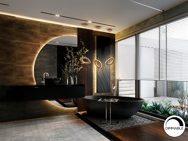 Mirena Люстра 1L розовое золото от интернет-магазина IDODOM.RU