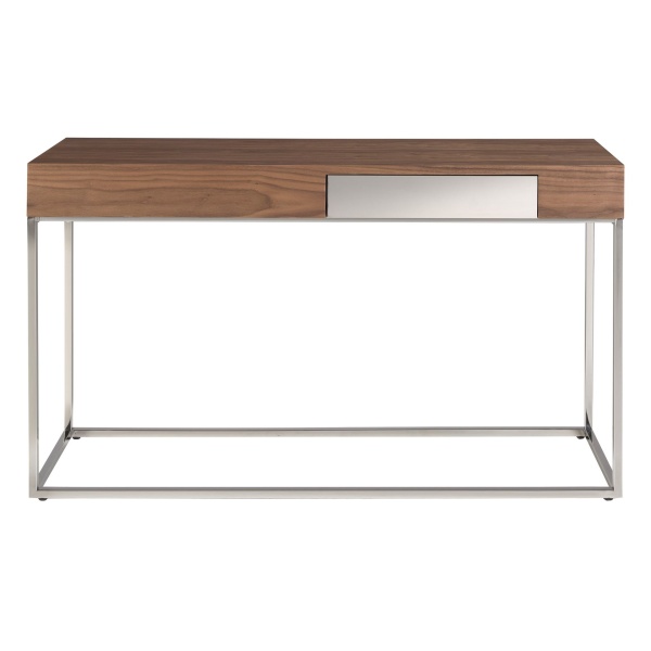 Консоль MN1322 /3111 из ореха и стали от интернет-магазина IDODOM.RU