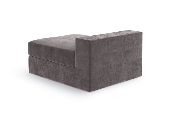 Модуль диван Элизиум со спинкой - Эконом микровелюр