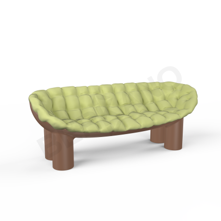 Диван SLON Brown, Green