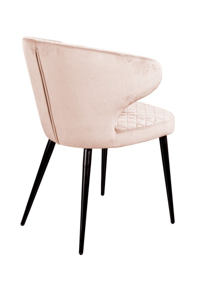 Стул Richard ромб, бархат светло-бежевый 2 от интернет-магазина IDODOM.RU