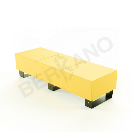 Скамейка Brick 180 Yellow