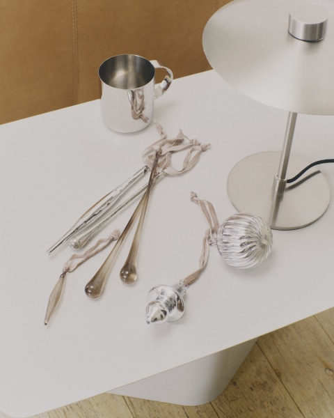 Набор из 4 подвесных украшений Alsenia из переработанного стекла, 10,5 см от интернет-магазина IDODOM.RU