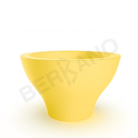 Кашпо Vetro 75 Yellow