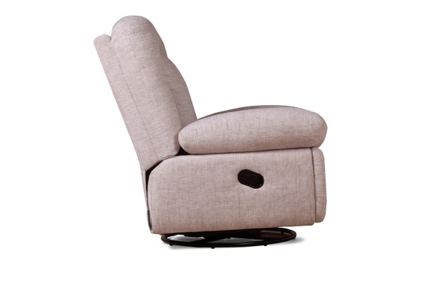 Кресло-глайдер Klim, микромех Rozy ivory от интернет-магазина IDODOM.RU