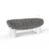 Диван SLON Snow White, Graphite