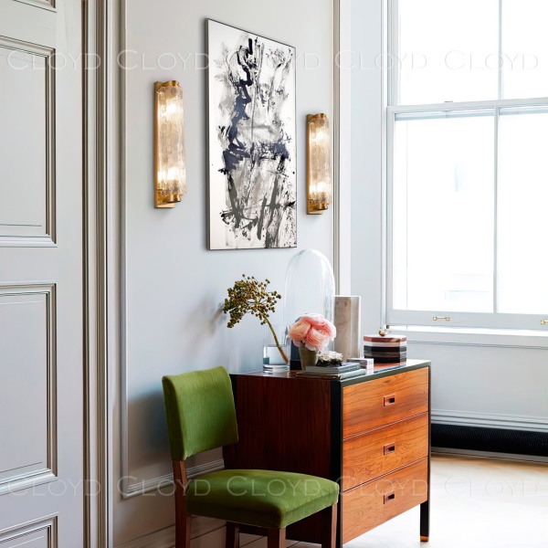 Бра Cloyd AMUNDSEN W2 / выс. 42 см - латунь (арт.20250) от интернет-магазина IDODOM.RU