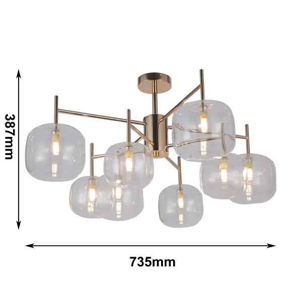 Потолочная люстра Beaker от интернет-магазина IDODOM.RU