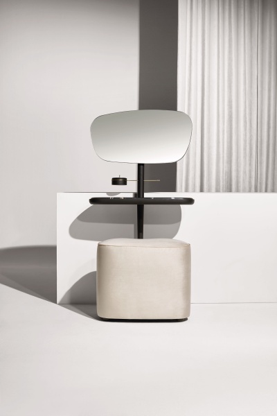 Туалетный столик Momentos мрамор Sahara Noir / черный ясень от интернет-магазина IDODOM.RU