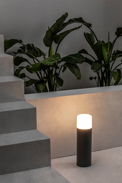 Уличный светильник Muga низкий Темно-серый от интернет-магазина IDODOM.RU