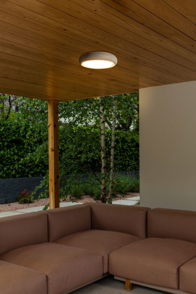 Потолочный светильник Anga 240 темно-серого цвета LED 18W 2700K от интернет-магазина IDODOM.RU