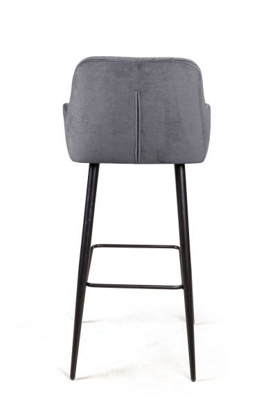 Стул барный Robert, бархат светло-серый 26 от интернет-магазина IDODOM.RU