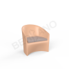 Кресло Oasis Terracotta, Cappuccino